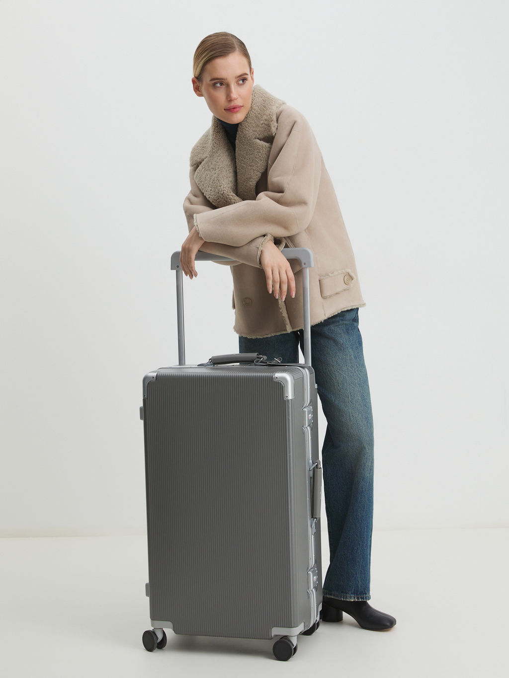 Чемодан MAISON DAVID Артикул 4212945, темно-серый  фото 2