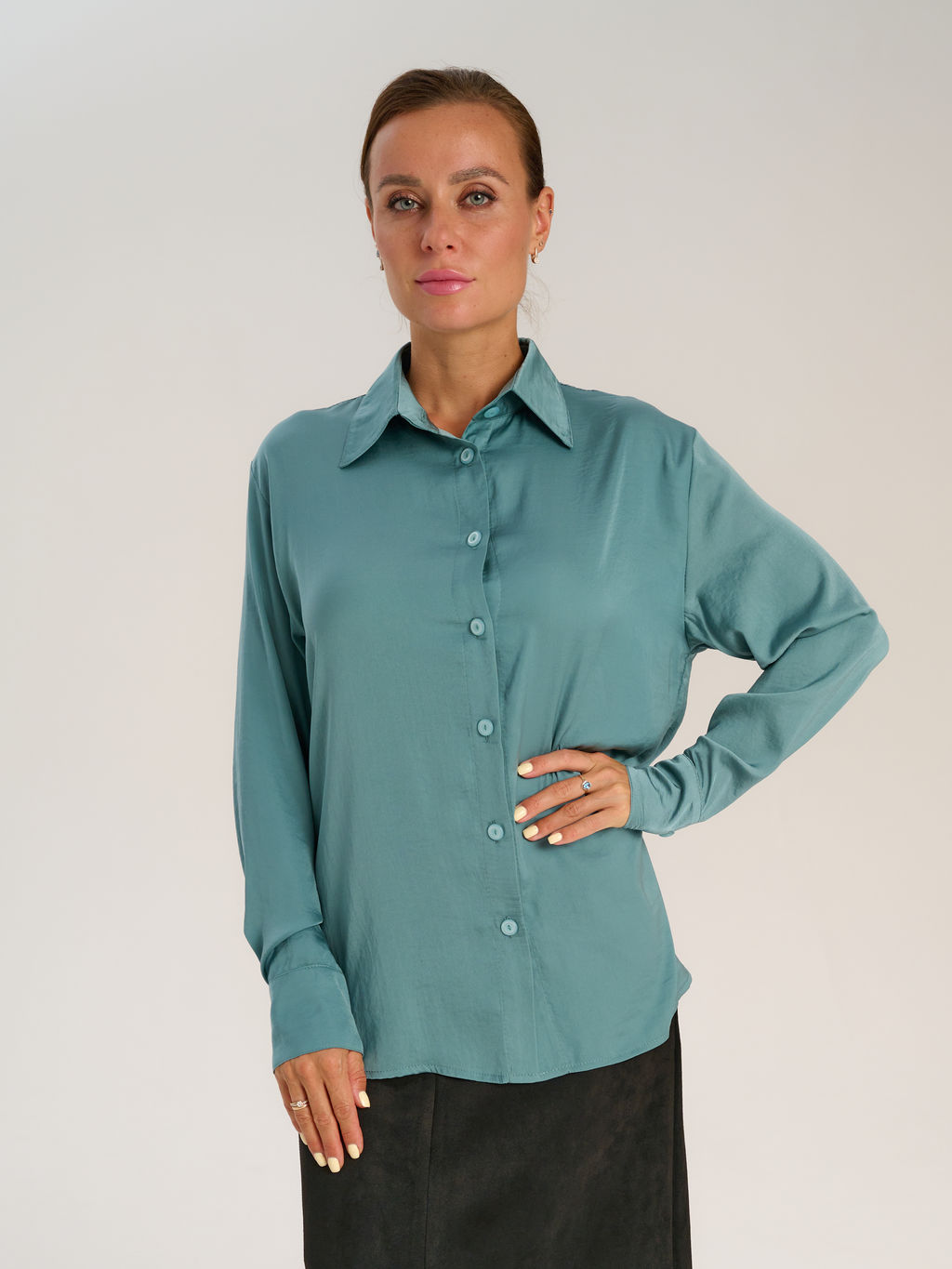 рубашка свободного кроя - Трика фото 7