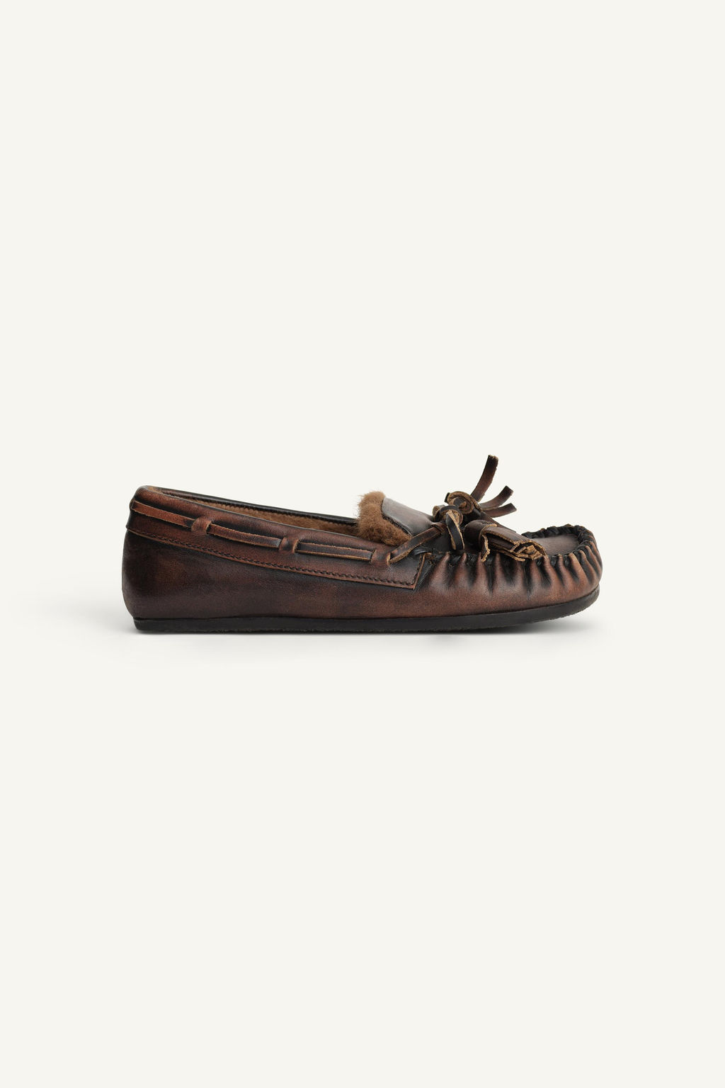 LIMITED EDITION LEATHER LOAFERS - Zara фото 4