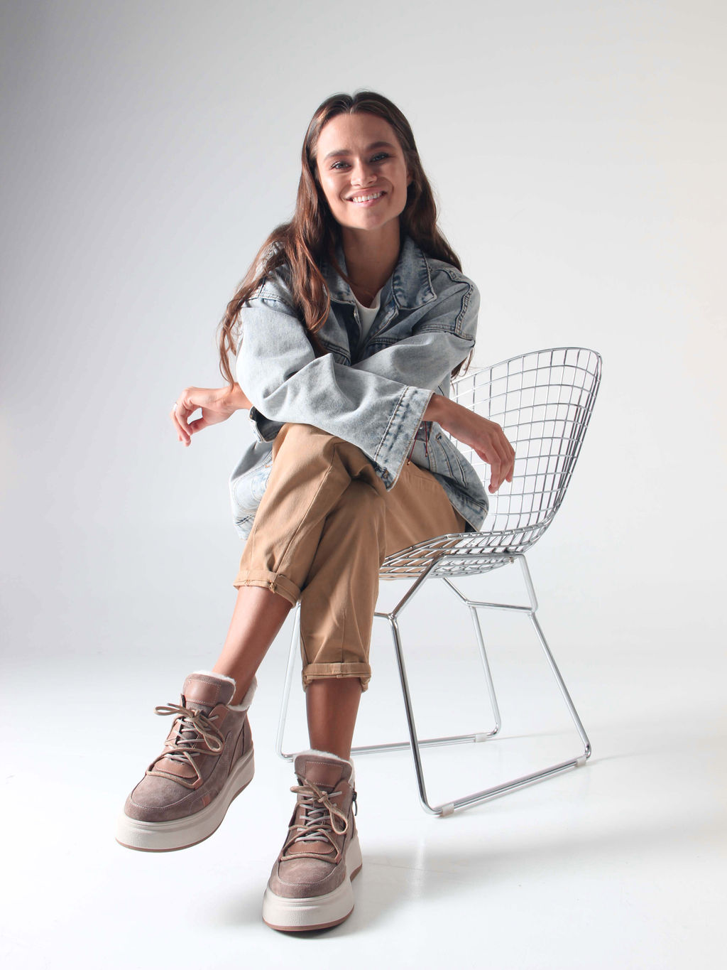 Ботинки EDART 229.windy be. Капучино замша/мех - Ed'art фото 3