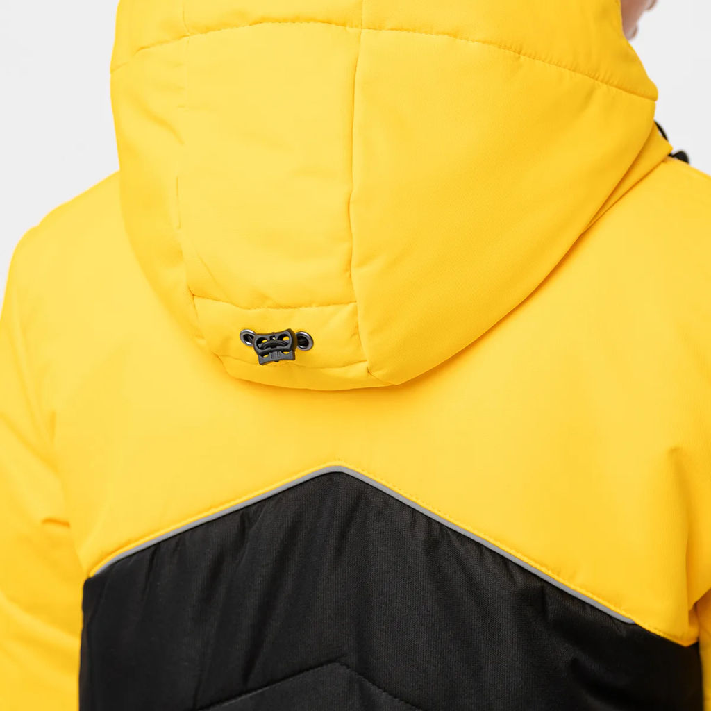 RODOS Утеплённый костюм М-228д Чёрный/Жёлтый