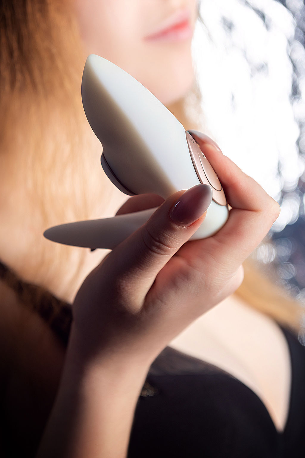 Стимулятор для пар Satisfyer Pro 4 Couples, вакуум-волновой бесконтактный, силикон, белый, 19,5 см.  фото 14