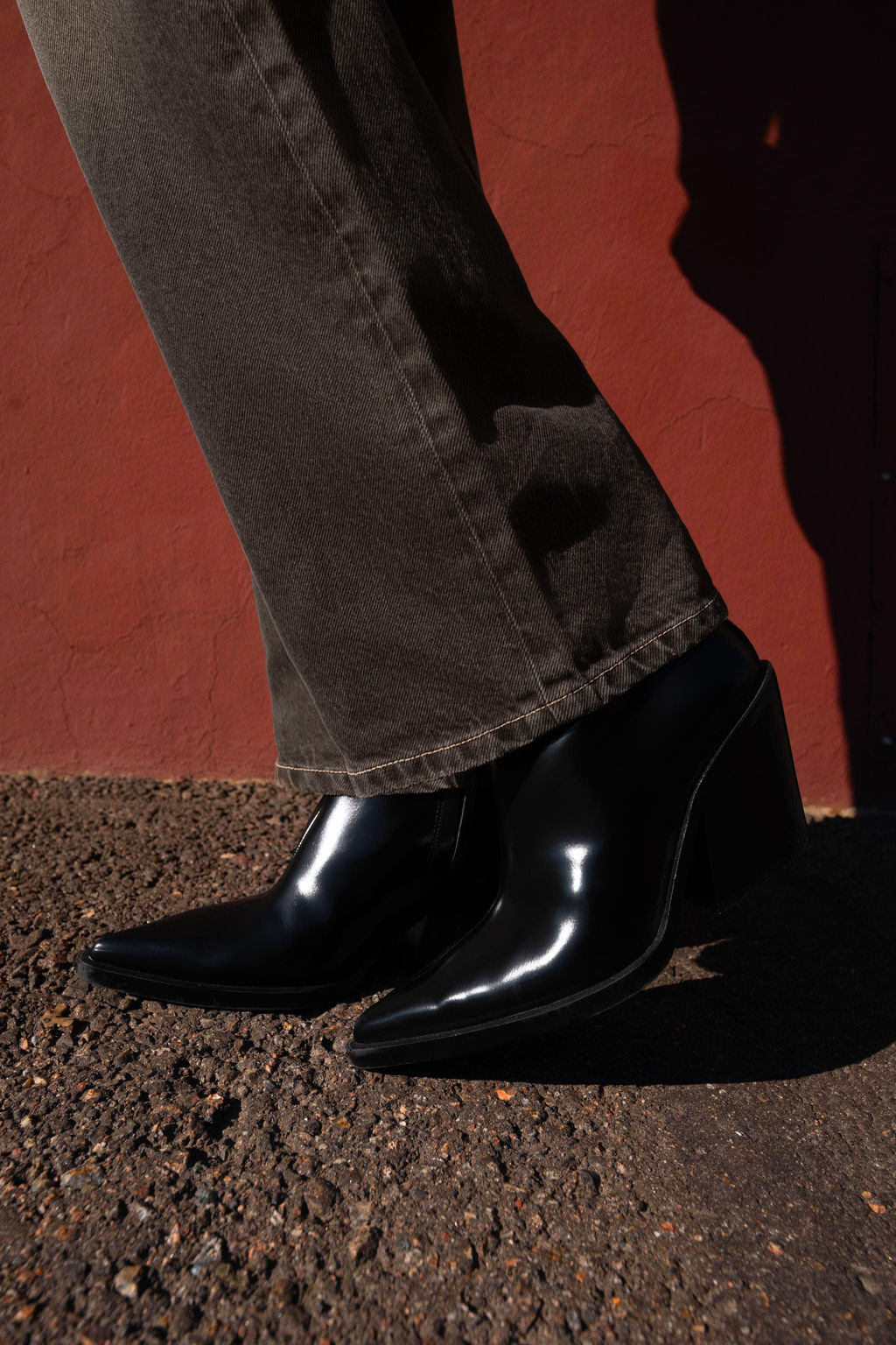 COWBOY HEEL ANKLE BOOTS - Zara фото 7