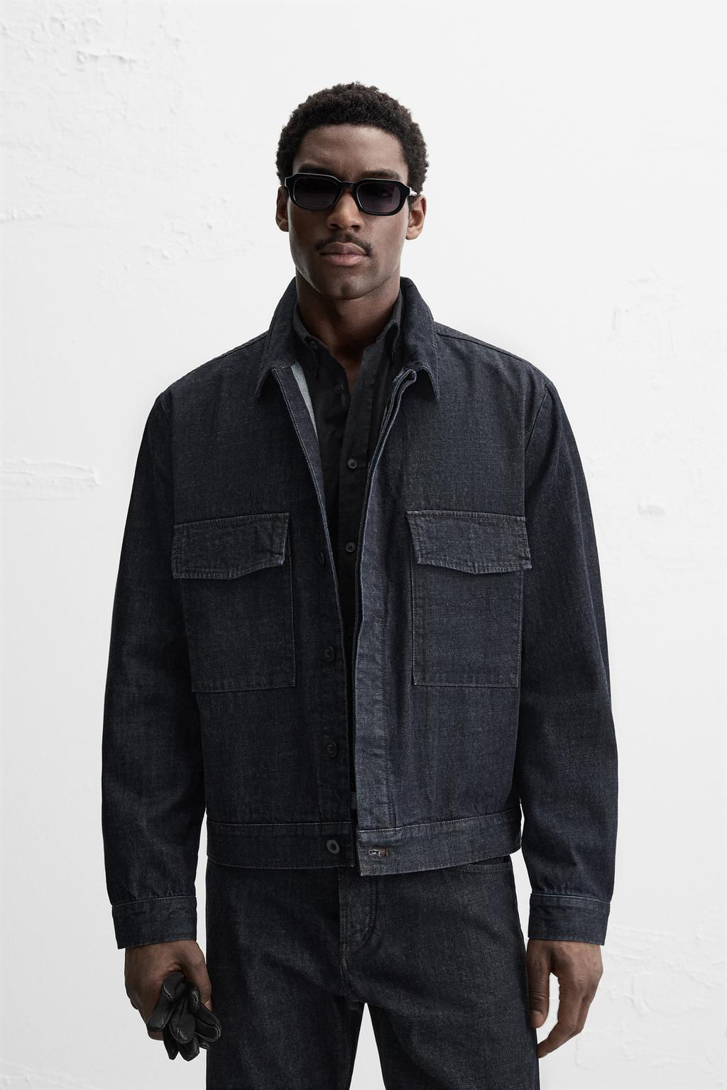 SELVEDGE DENIM OVERSHIRT - Zara фото 2