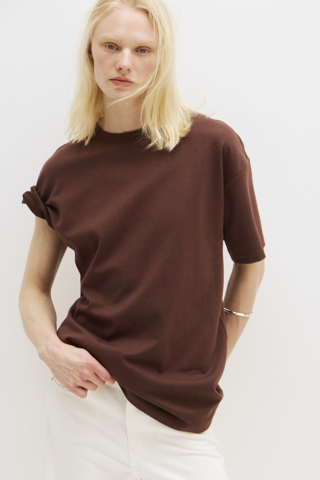 Camiseta Cooling Oversized Fit - H&m фото 5