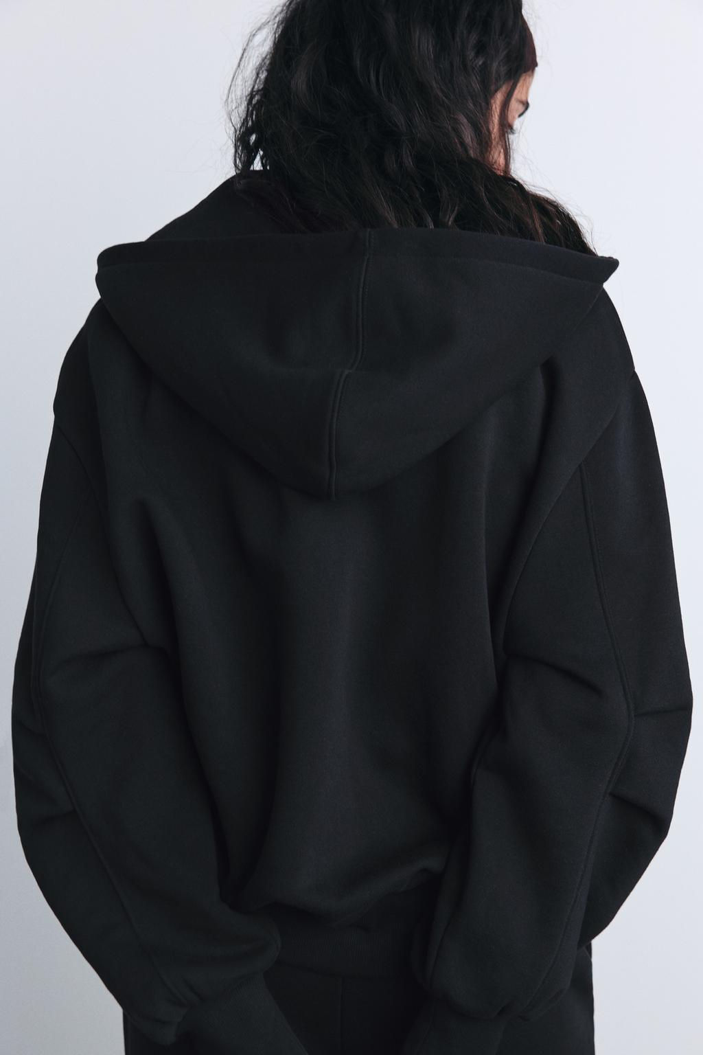 OVERSIZED ZIPPED SWEATSHIRT - Zara фото 31