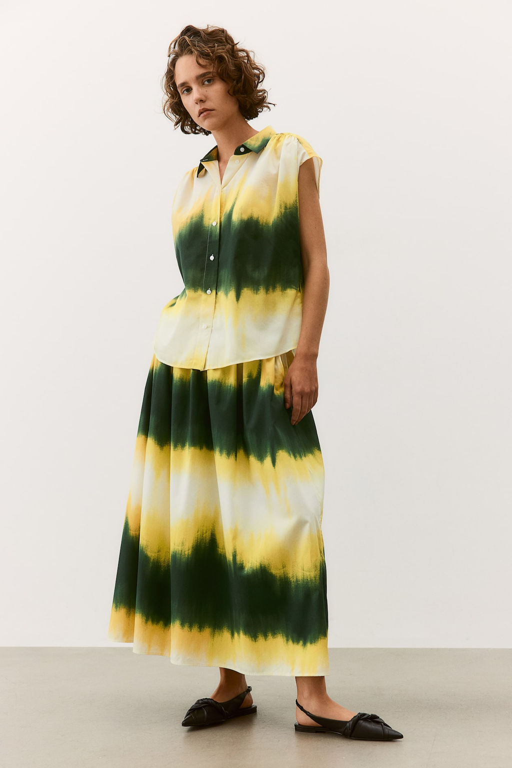 Camisa de algodon sin mangas - H&m фото 2