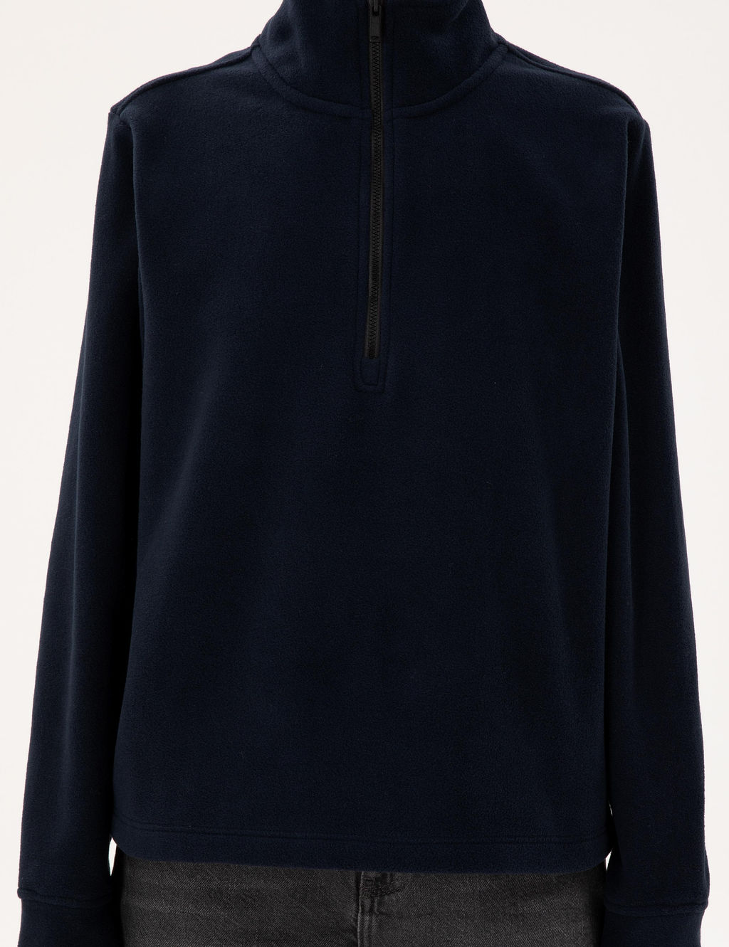 Lacivert Oversize Polar Sweatshirt - Pierre cardin фото 6