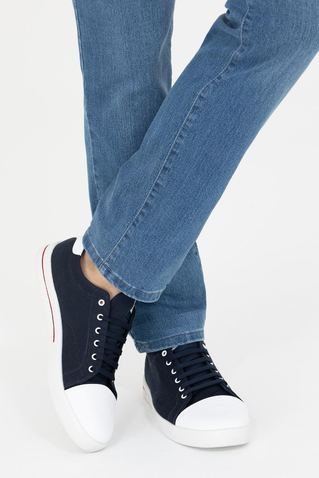 U. S. Polo Assn Мужская темно-синяя спортивная обувь - U.s. polo assn фото 2