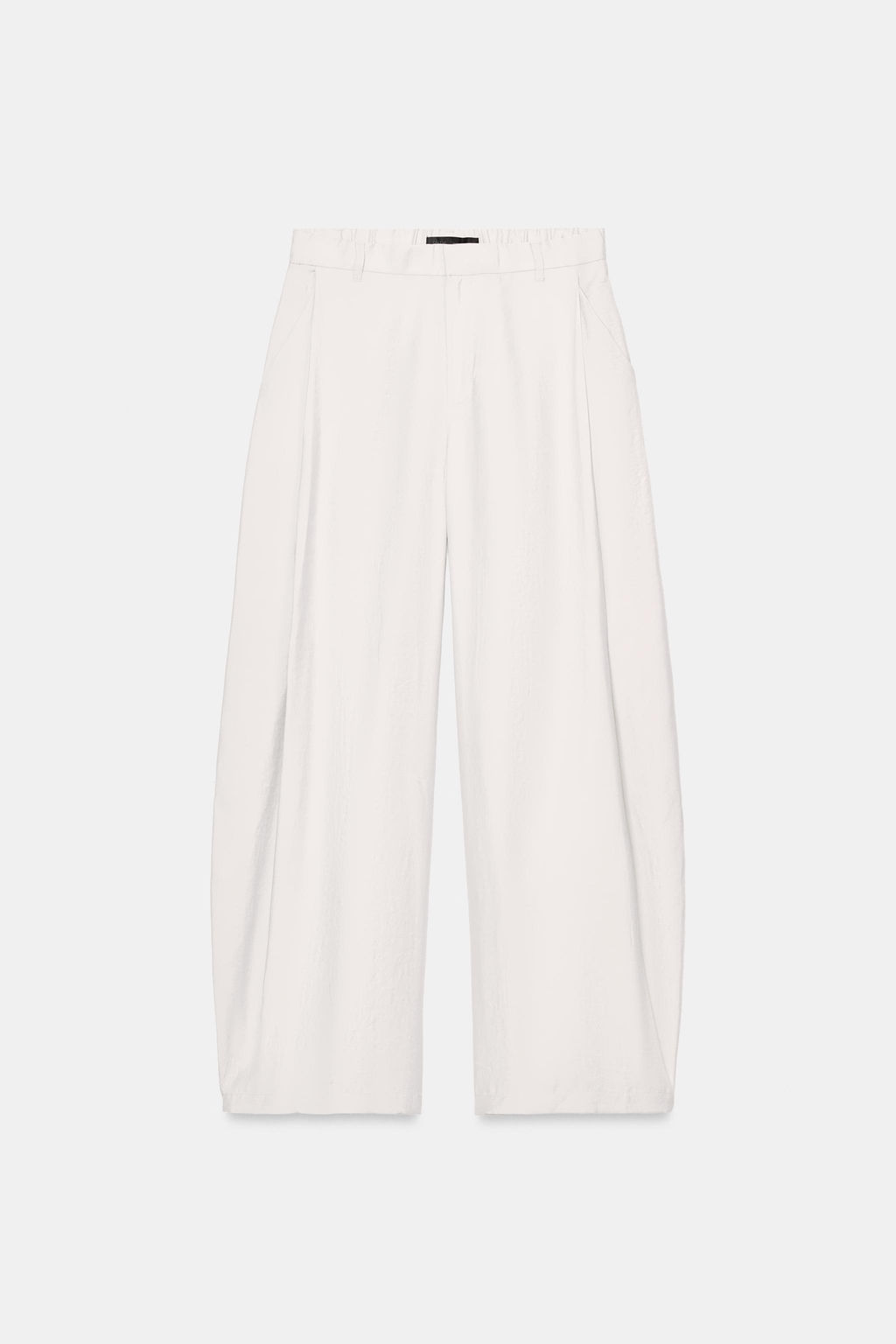 Брюки Zara Fluido Pliegues светло‑серые