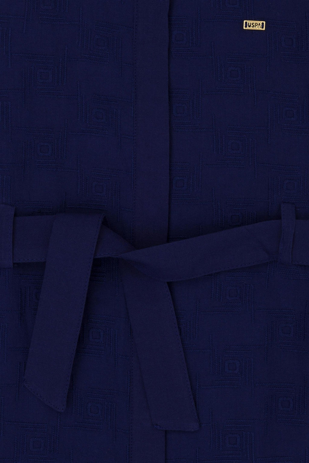 U. S. Polo Assn Темно-синее тканое платье без рукавов для девочки - U.s. polo assn фото 6