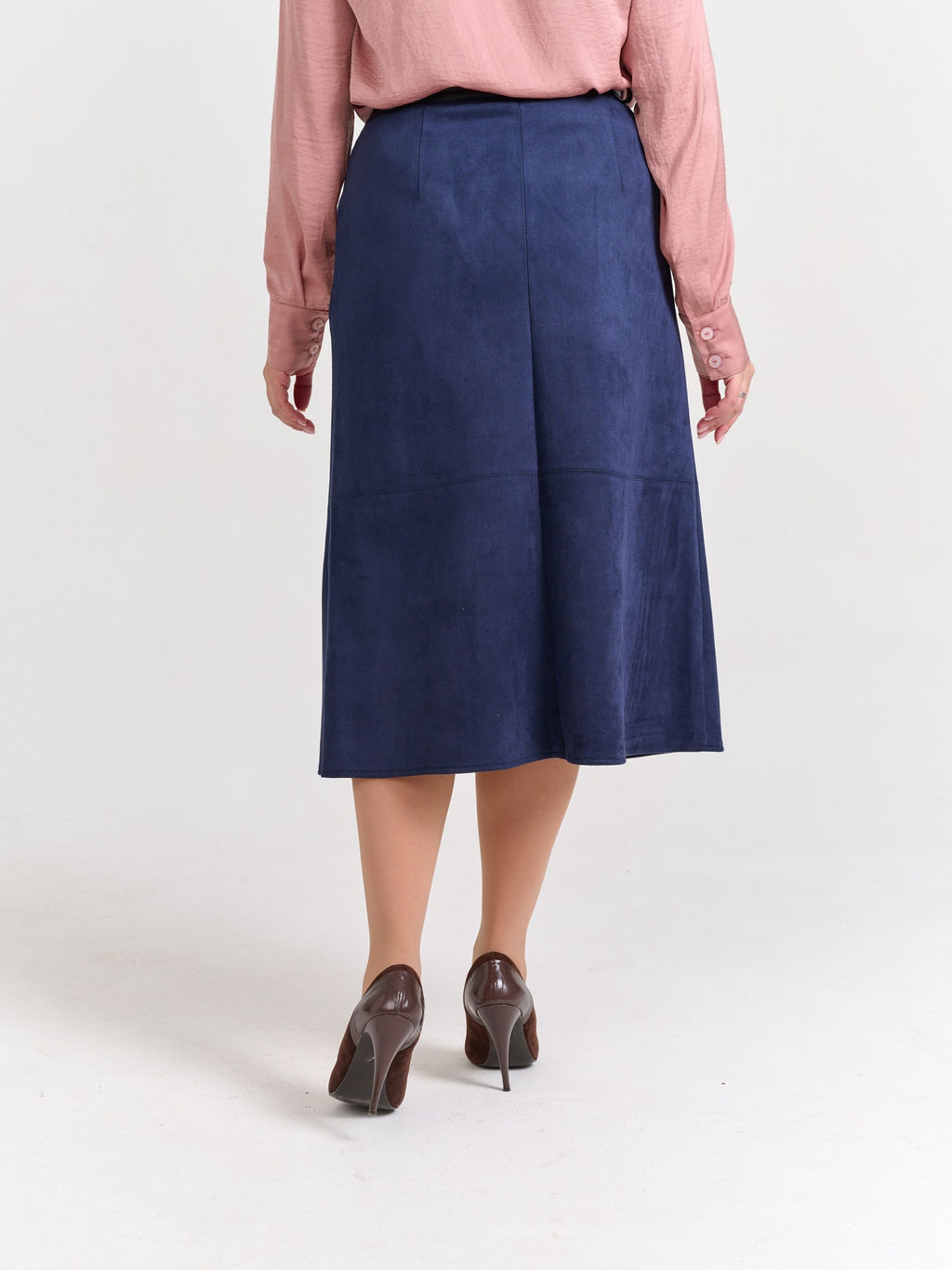 замшевая юбка - Трика фото 5