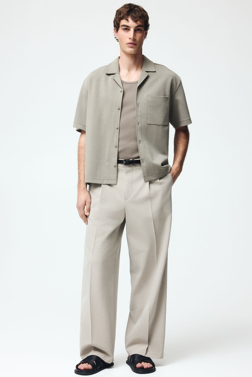 Camiseta sin mangas en canal? Slim Fit - H&m фото 7