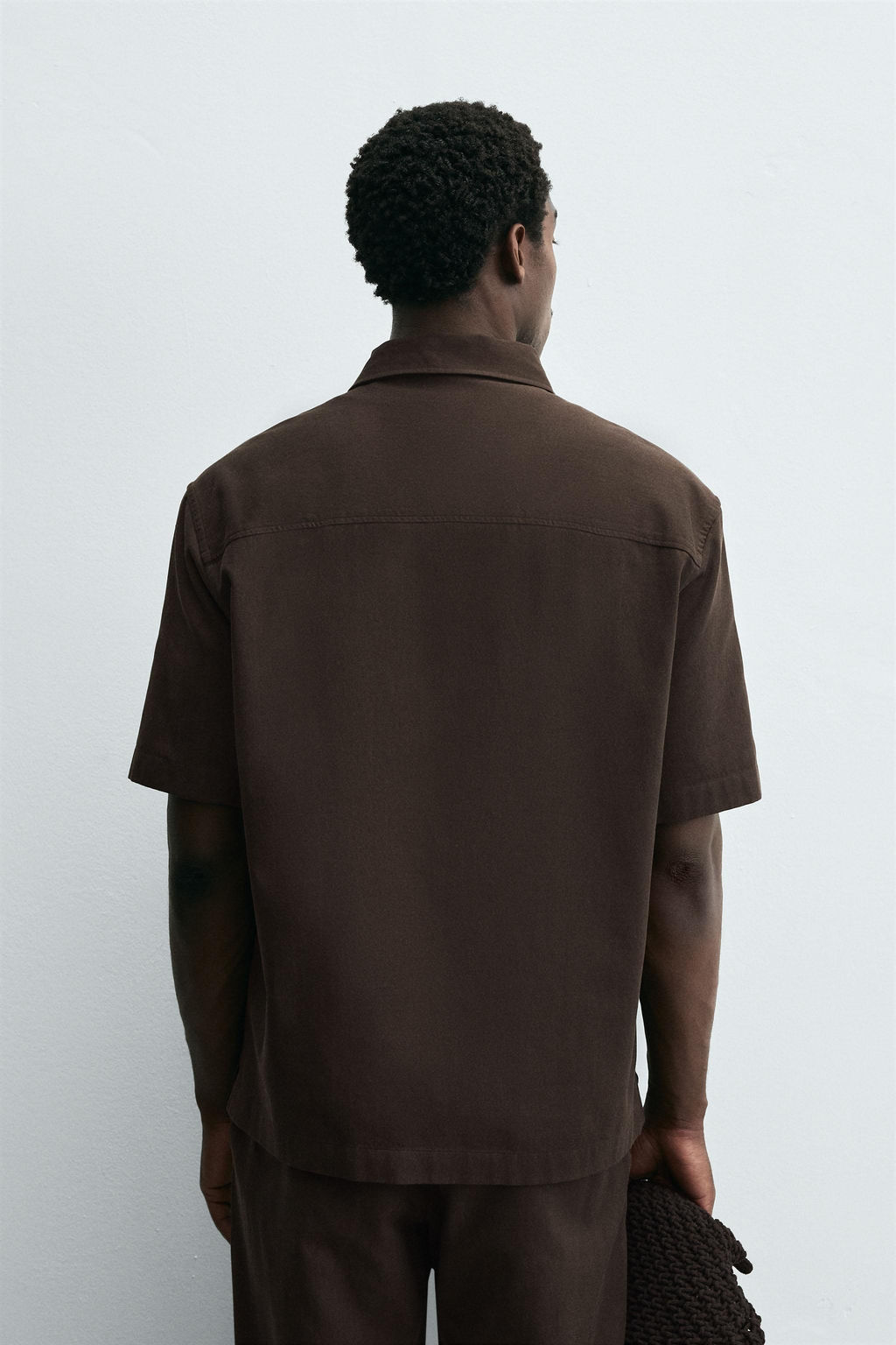 LYOCELL/COTTON POLO SHIRT - Zara фото 3