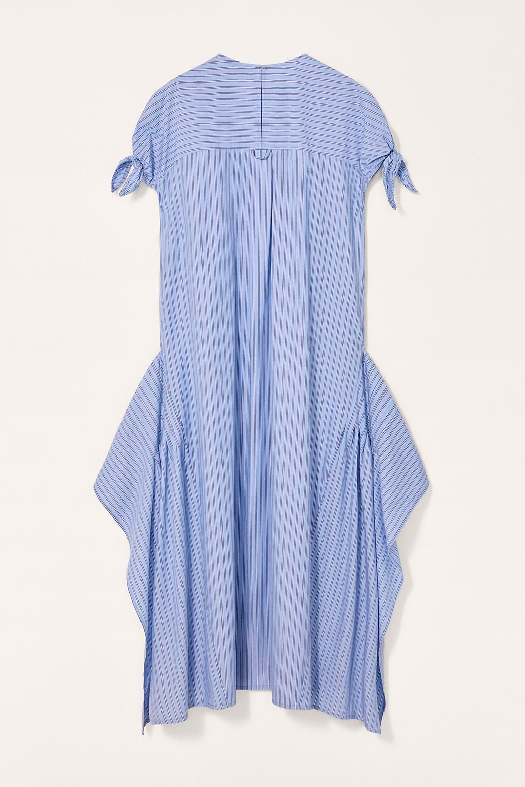 LIMITED EDITION STRIPED ASYMMETRIC DRESS - Zara фото 7