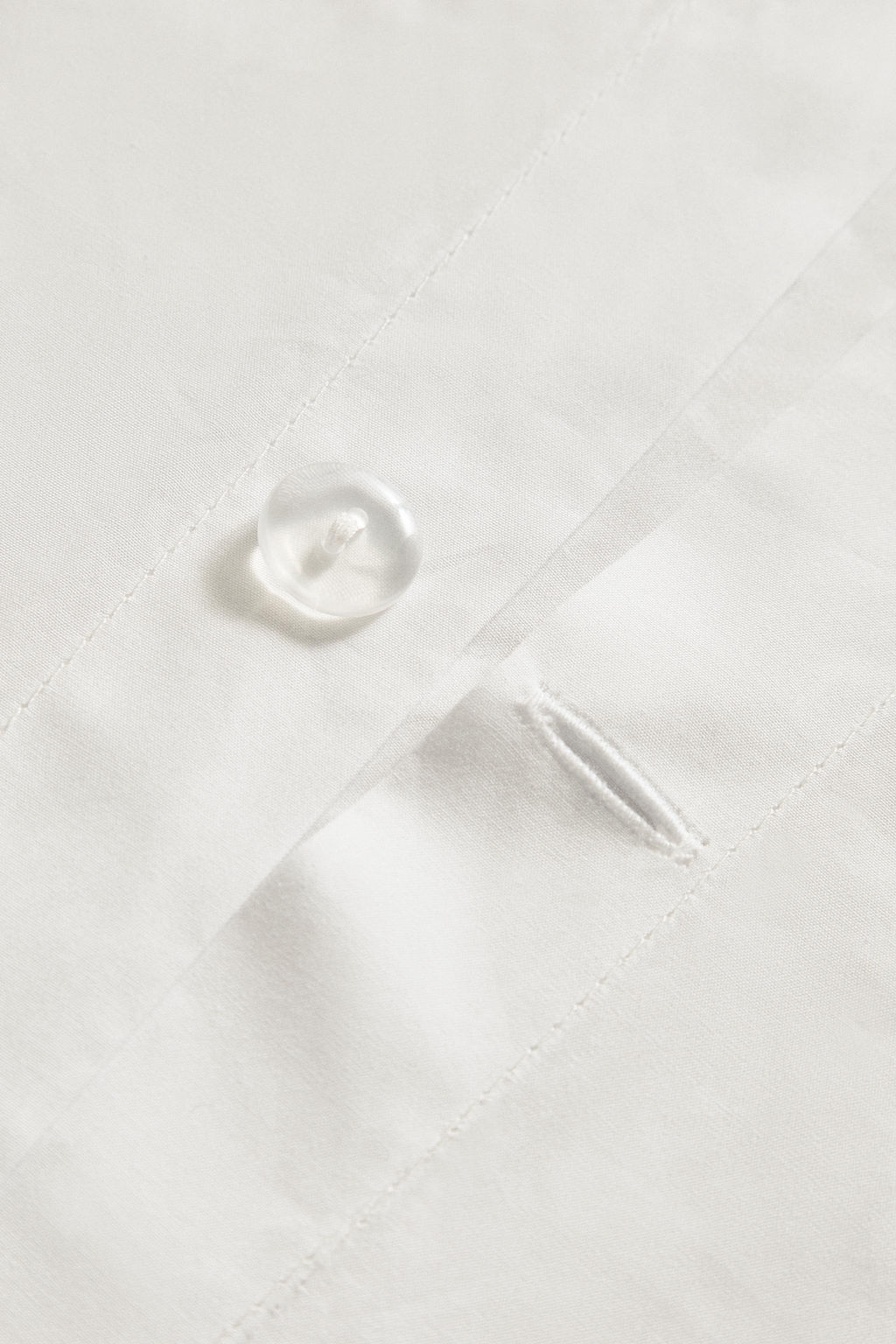 PERCALE DUVET COVER (500 THREAD COUNT) - Zara фото 4