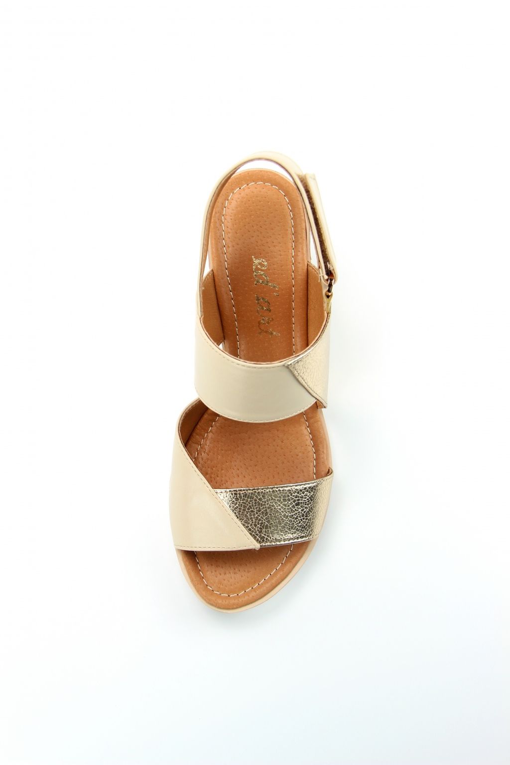 Босоножки EDART 6003.624be.gold/beige