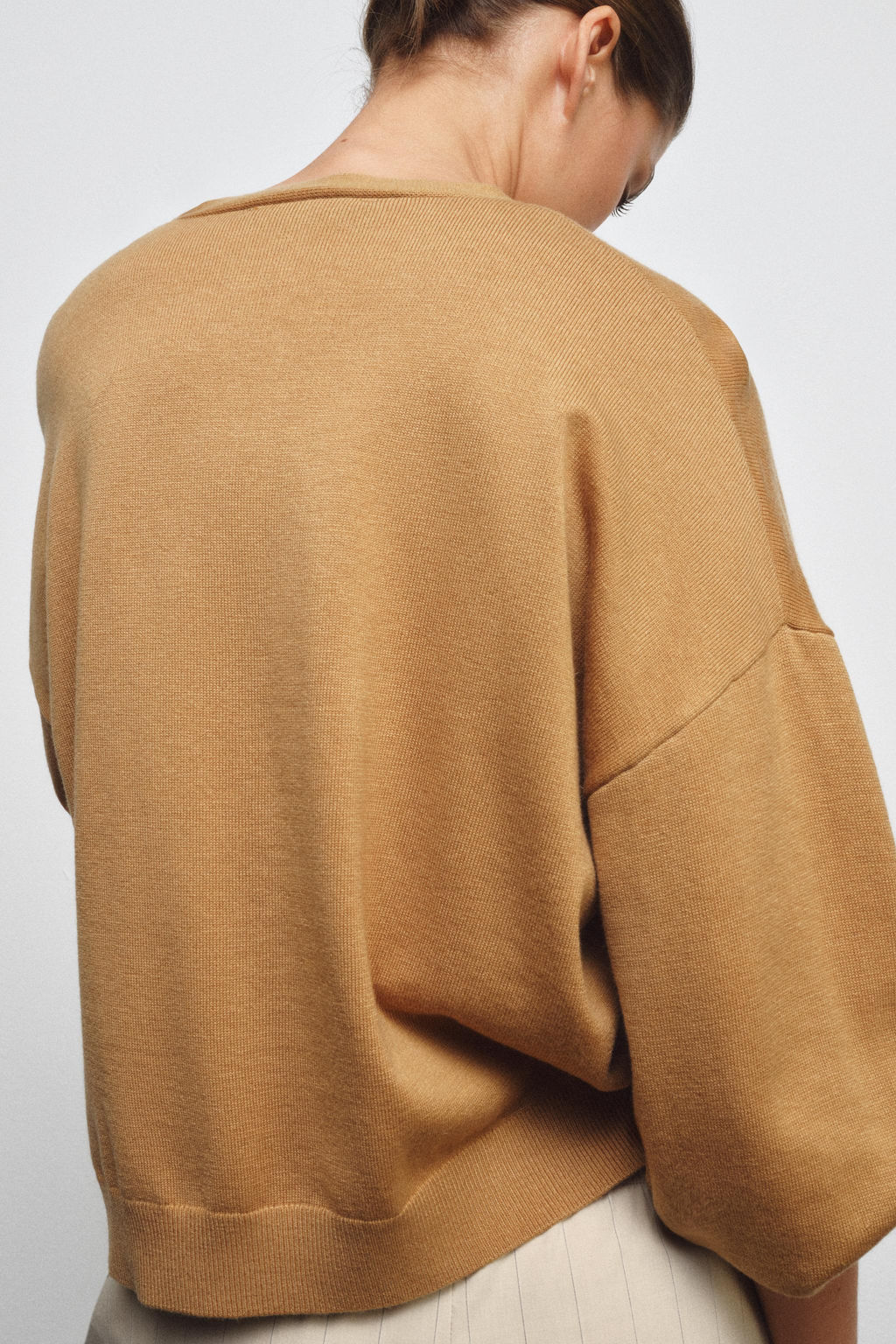 V-NECK KNIT CARDIGAN - Zara фото 11