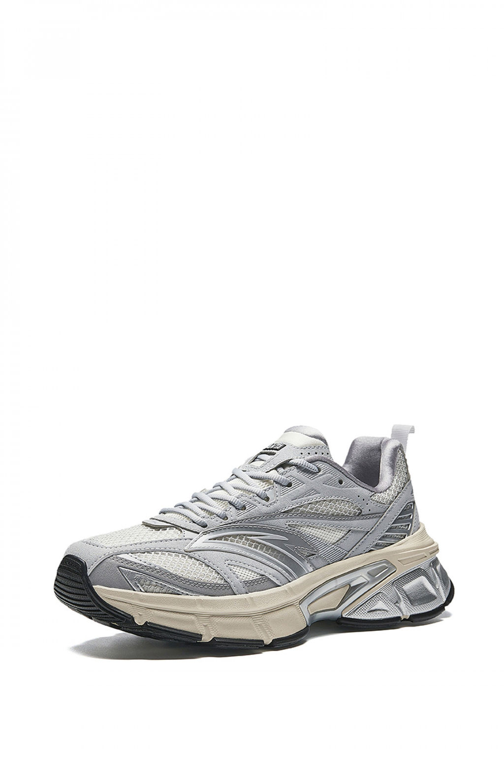 Кроссовки HERON Мелово-белый/Бежевый/Серый