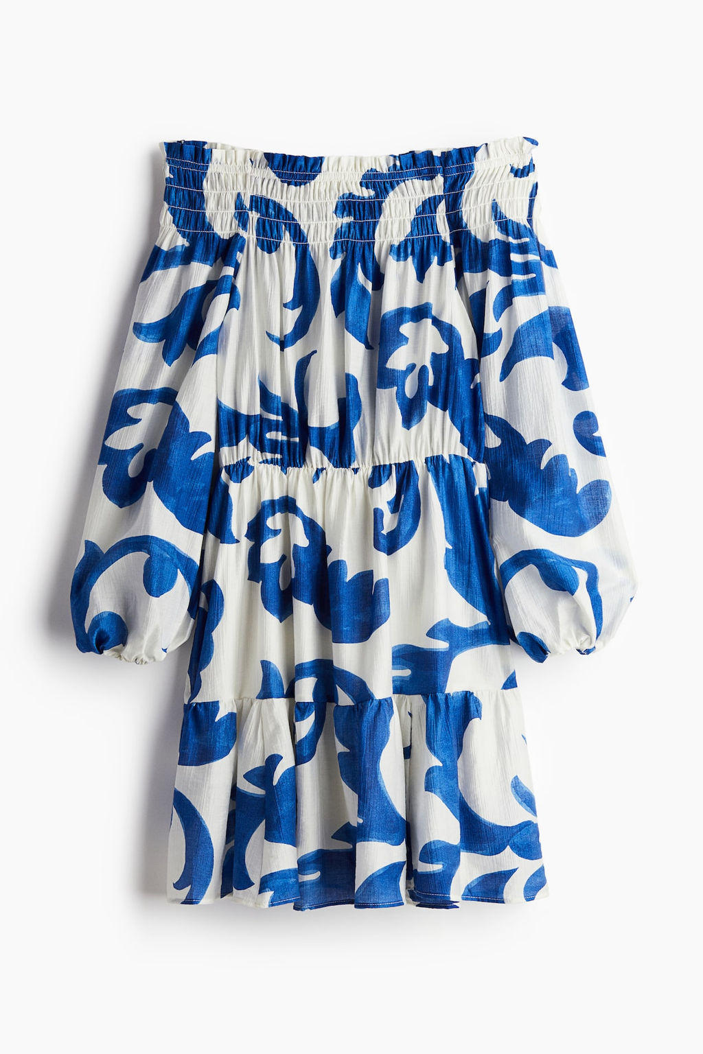 Vestido off-the-shoulder - H&m фото 6