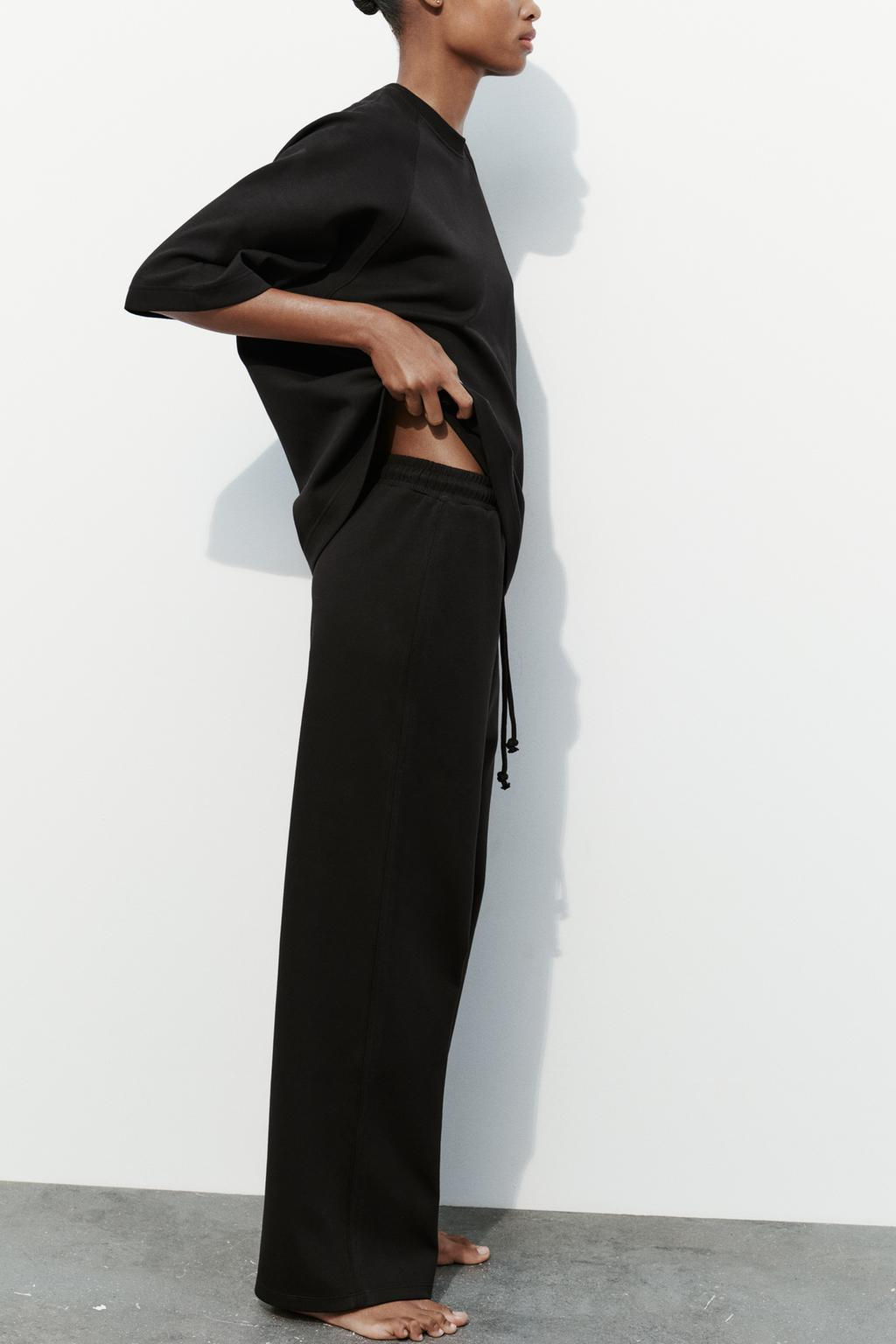 INTERLOCK JOGGER TROUSERS - Zara фото 20