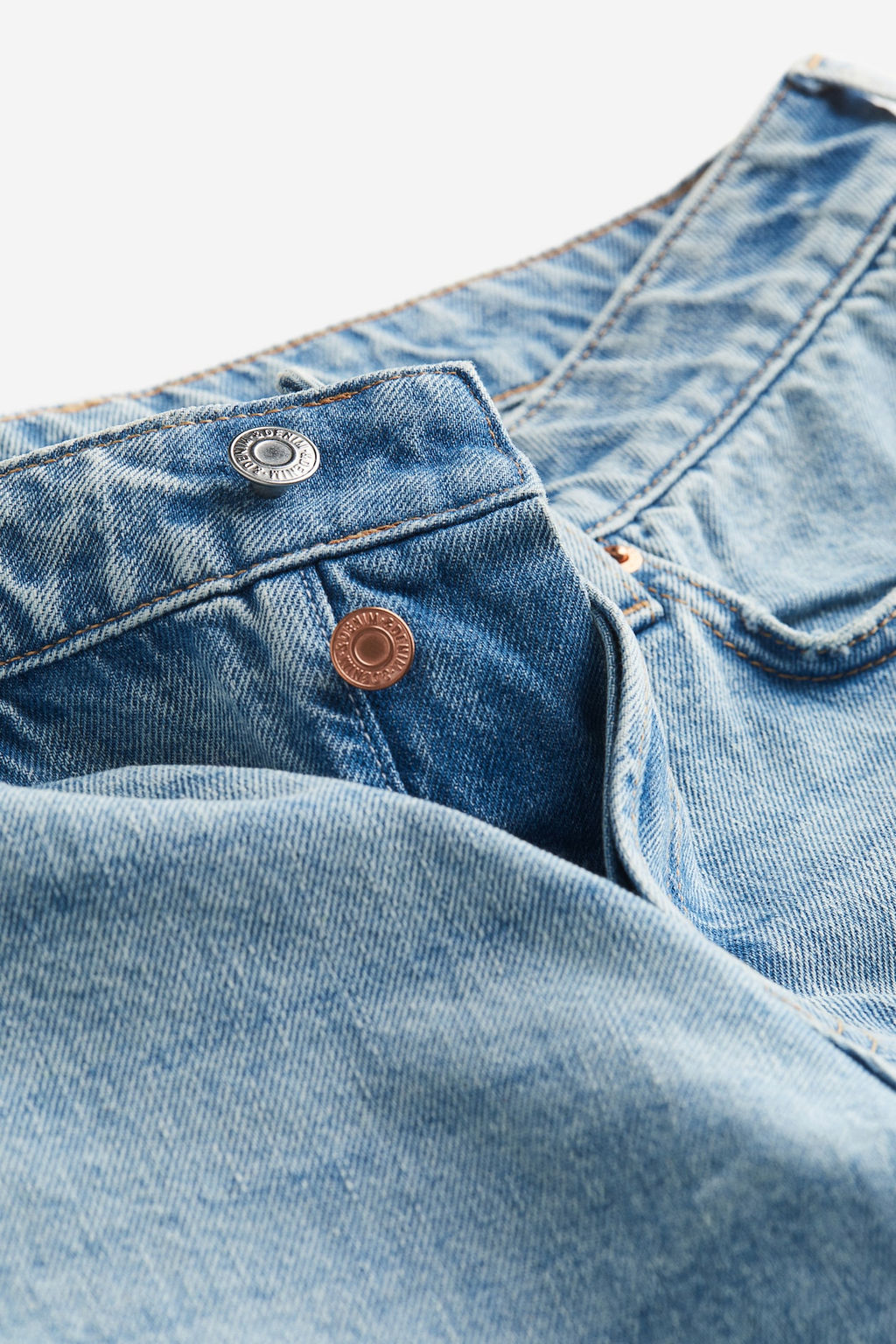 Curvy Fit Baggy Low Jeans - H&m фото 6