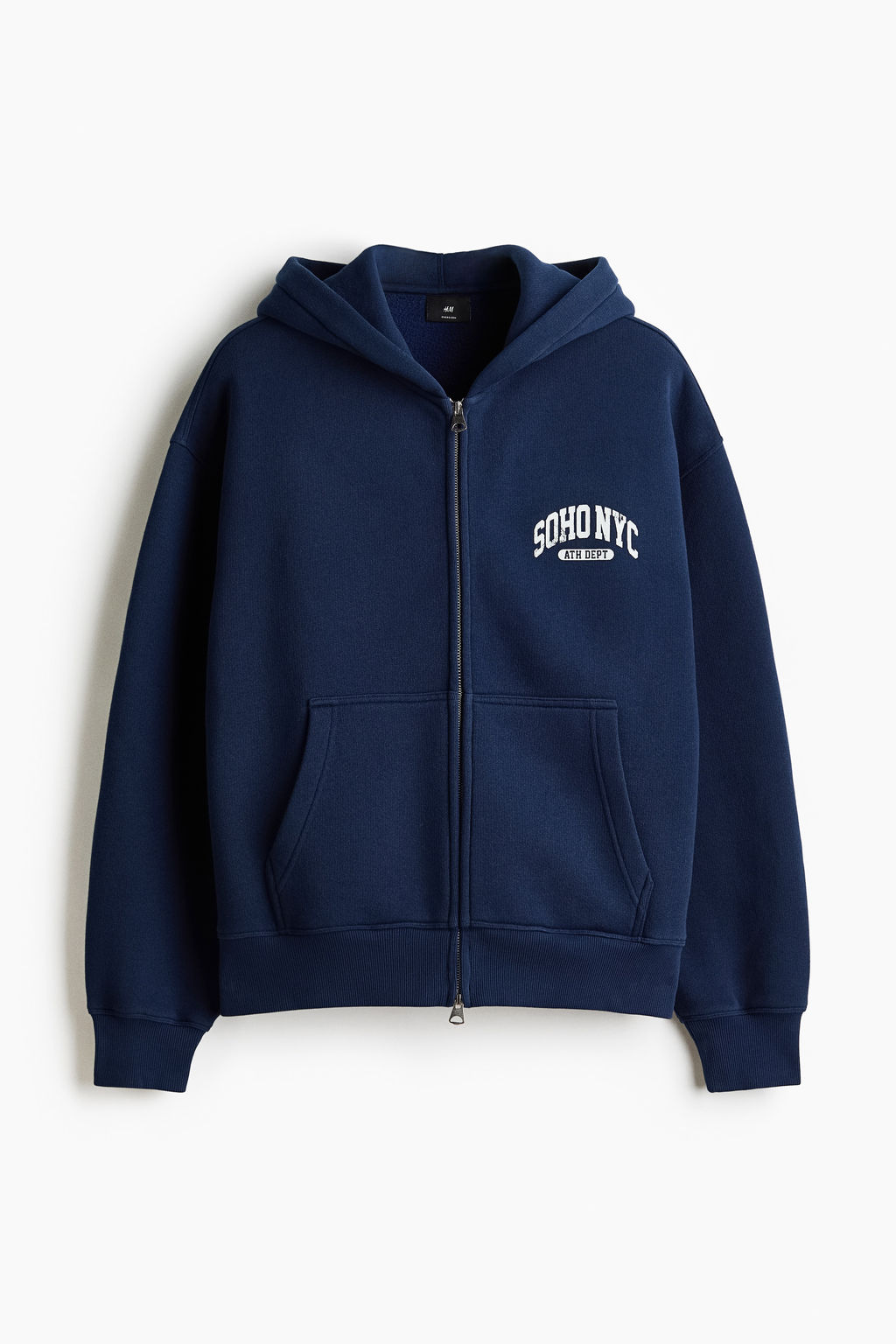 Chaqueta sudadera con estampado Oversized Fit - H&m фото 2