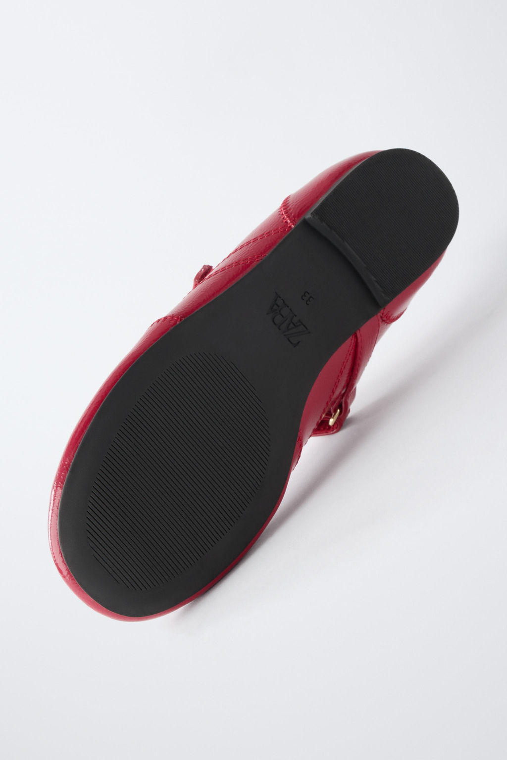 BAILARINA DEPORTIVA ACHAROLADA / Rojo - Zara фото 7