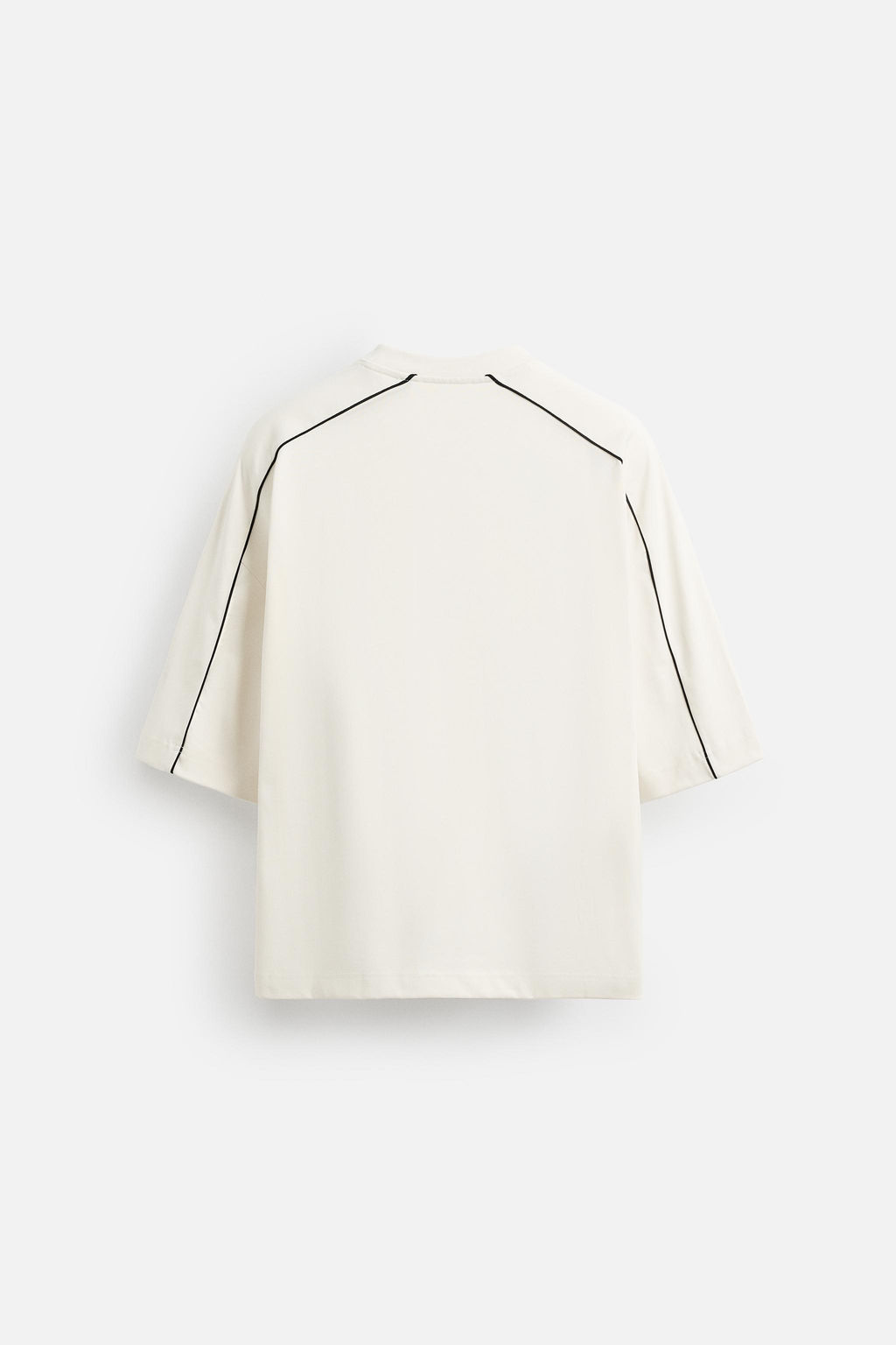 CONTRAST PIPED TRIM SWEATSHIRT - Zara фото 7
