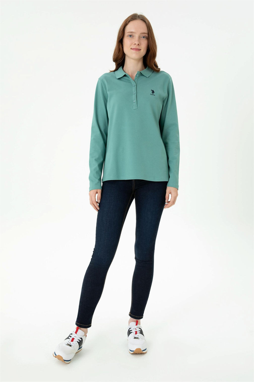 U. S. Polo Assn Женские темно-синие джинсовые брюки - U.s. polo assn фото 3