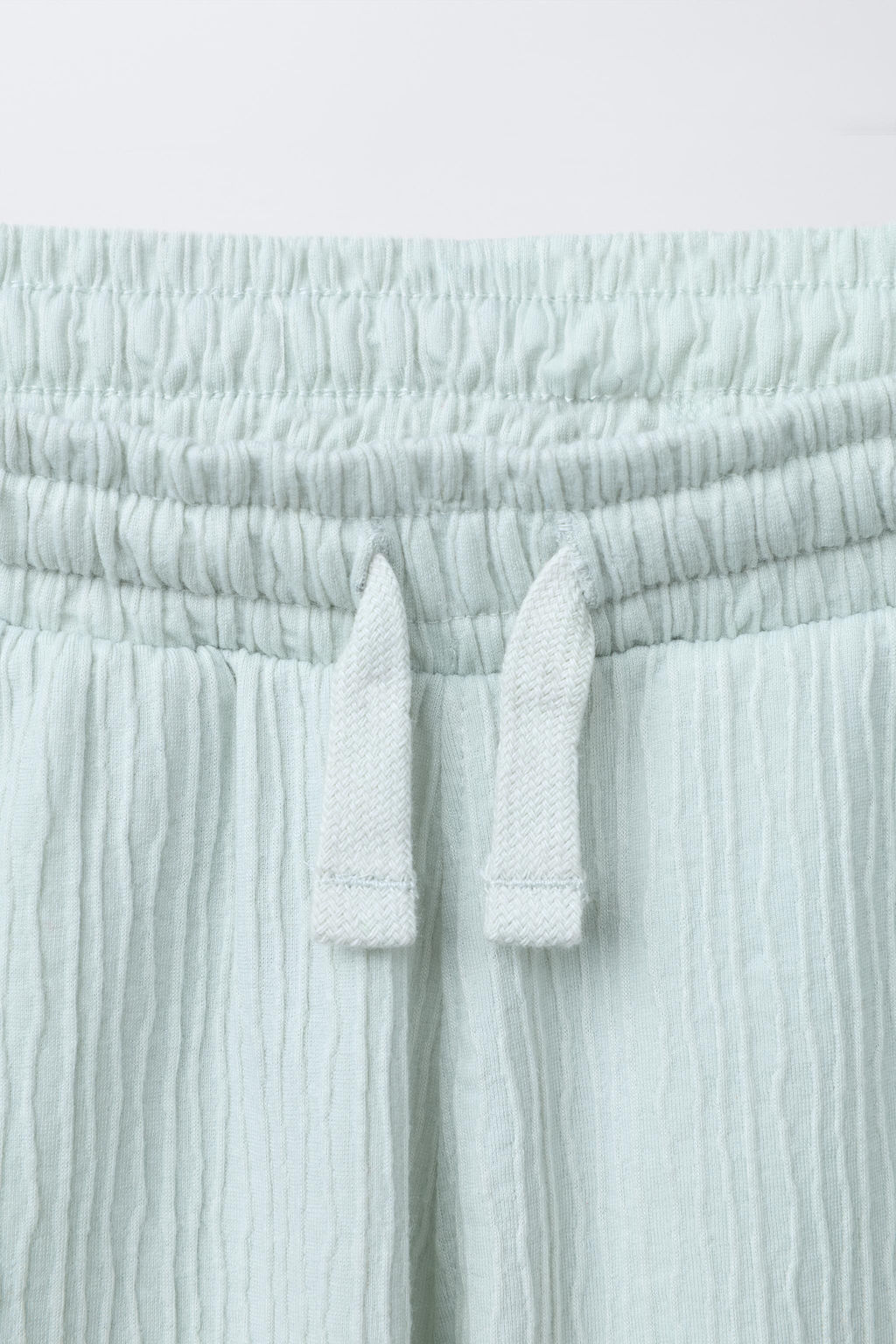 CONJUNTO CAMISETA POLO Y BERMUDA TEXTURA / Verde claro - Zara фото 7