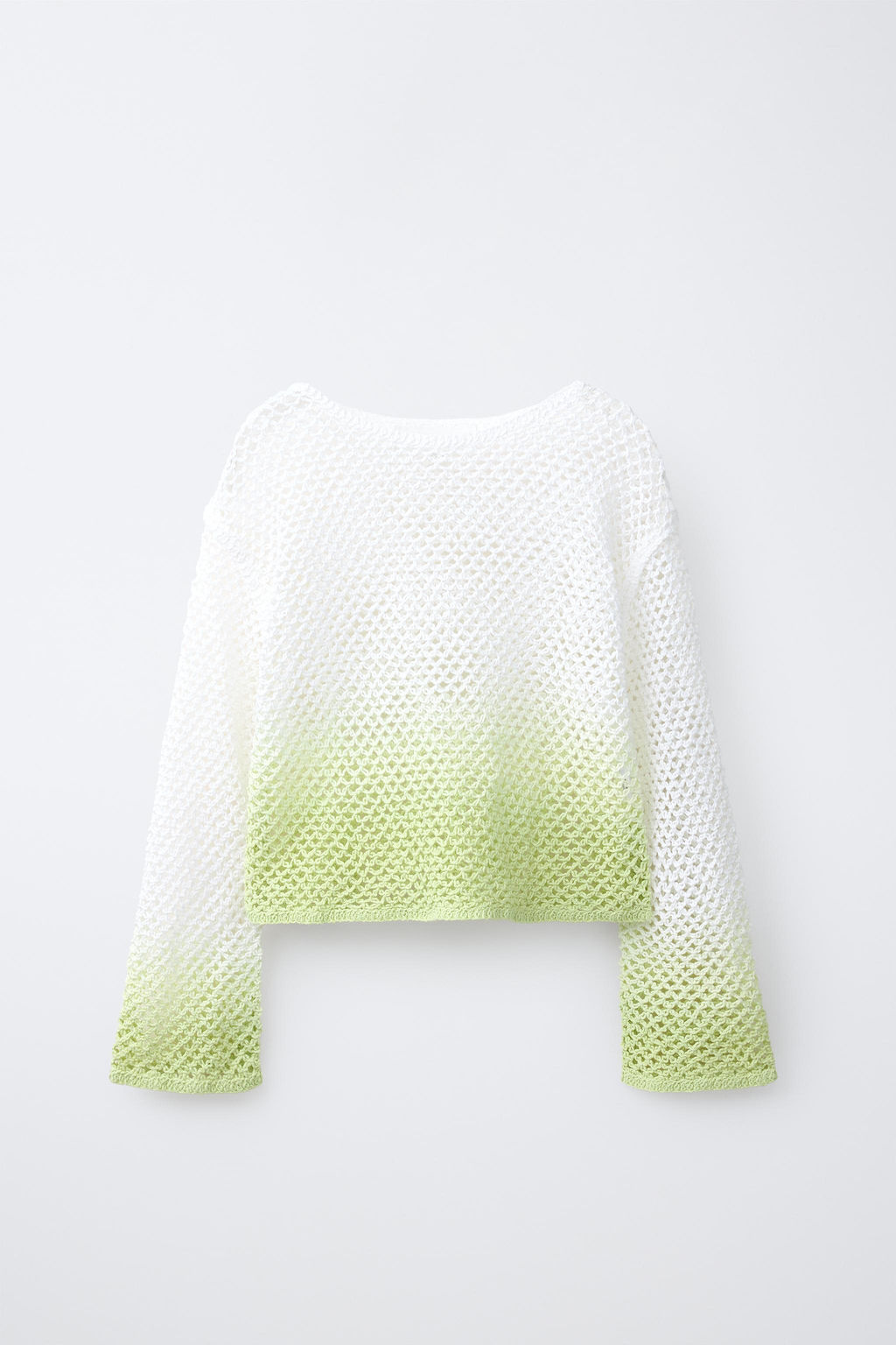 JERSEY RED DEGRADADO / Crudo / Verde - Zara фото 2