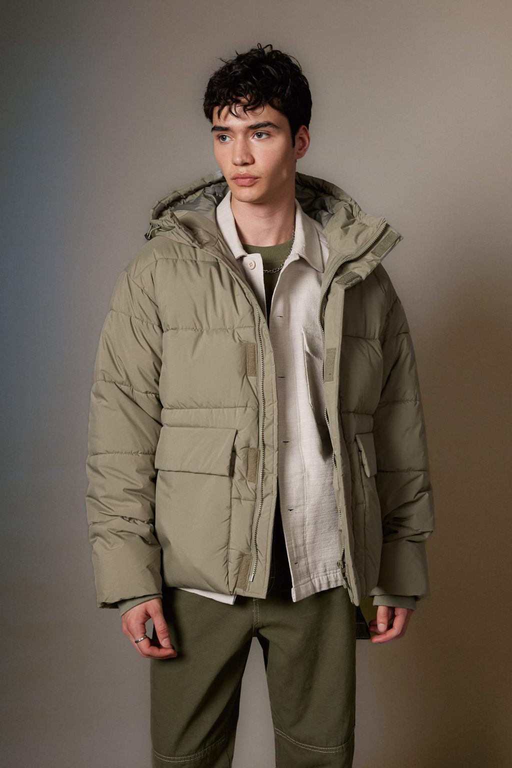 Sisme Mont Kapusonlu Fermuarl? Cift Cepli - Defacto фото 2