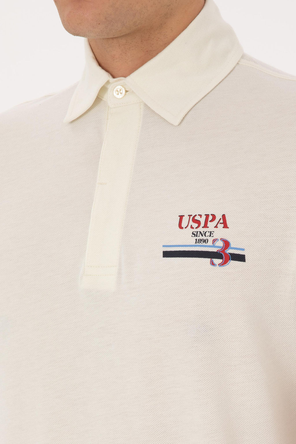 Erkek Krem Ti__rt - U.s. polo assn фото 7