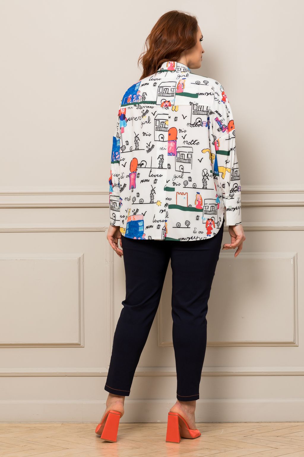 5932 Блуза - Prima linea фото 17