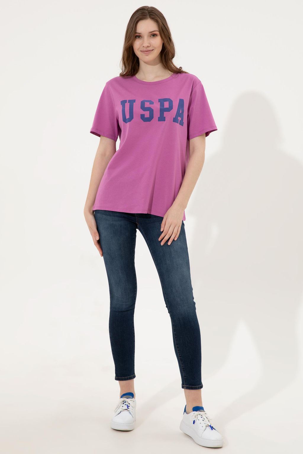 Kad_n Menek_e Bisiklet Yaka Ti__rt