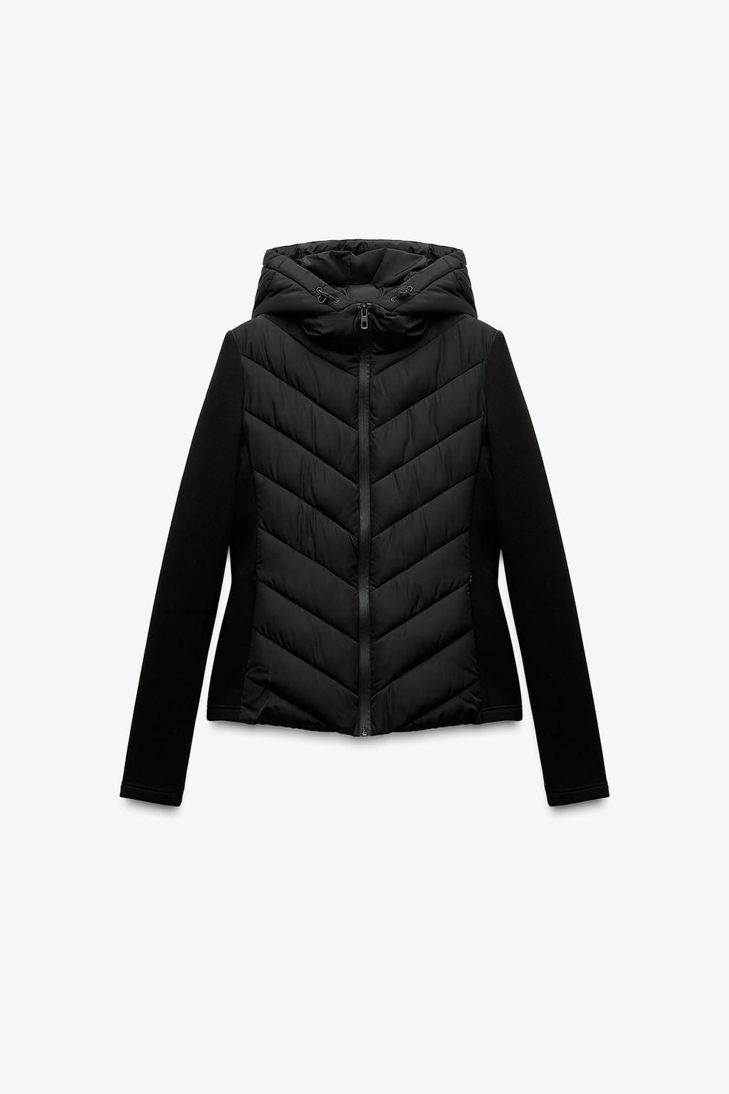 CONTRAST PUFFER JACKET - Zara фото 6