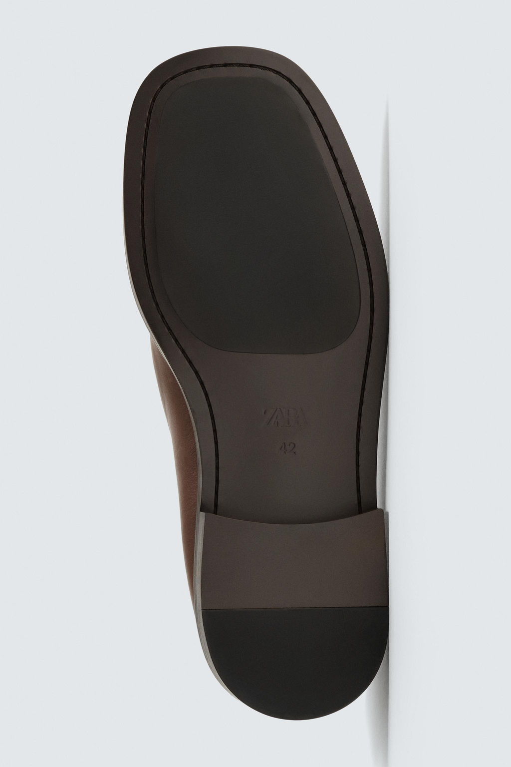 ZAPATO PIEL / Rojo Burdeos - Zara фото 13