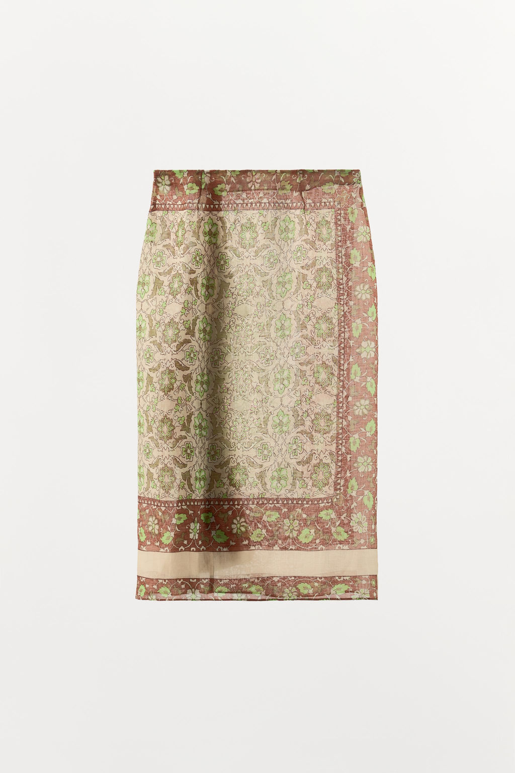 FALDA PAREO ESTAMPADA RAMIO / Multicolor - Zara фото 7