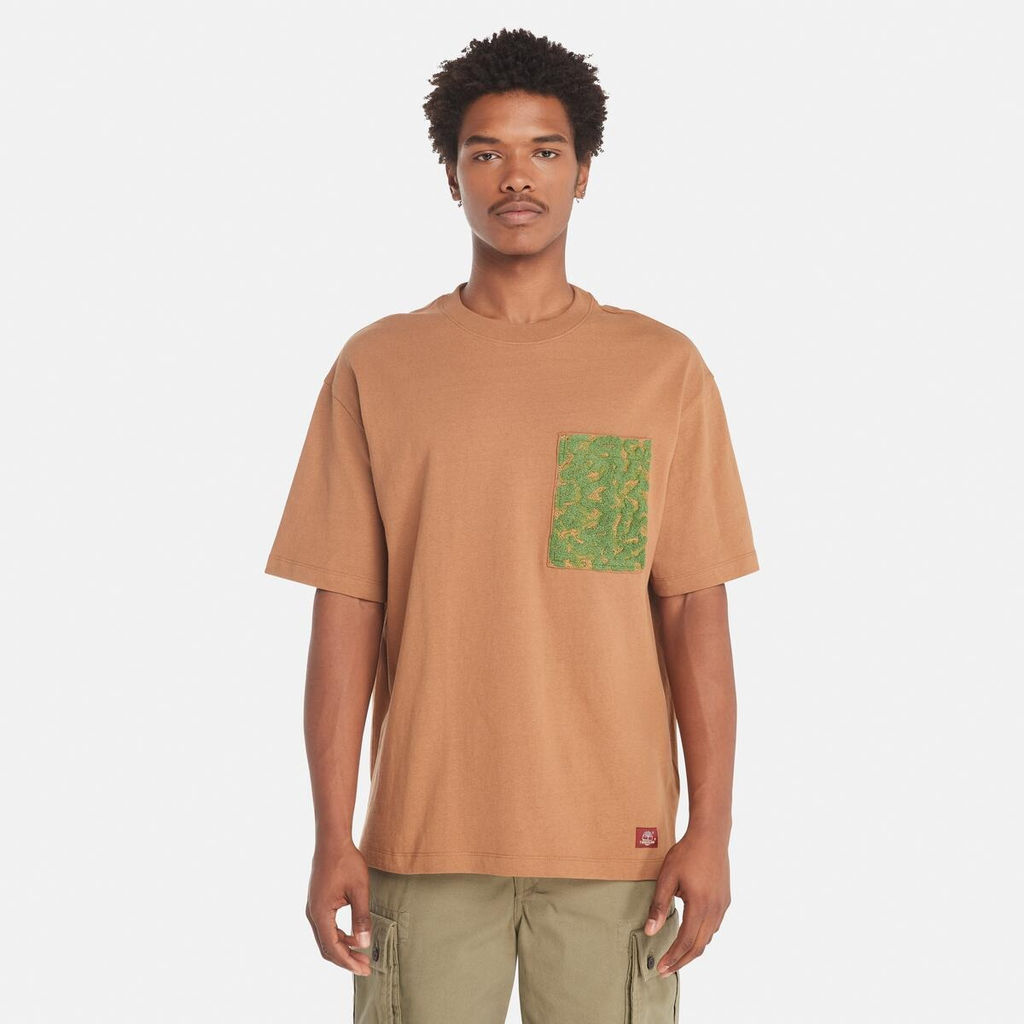 Футболка Timberland T-Shirt Embroidered Pocket Regular  фото 3