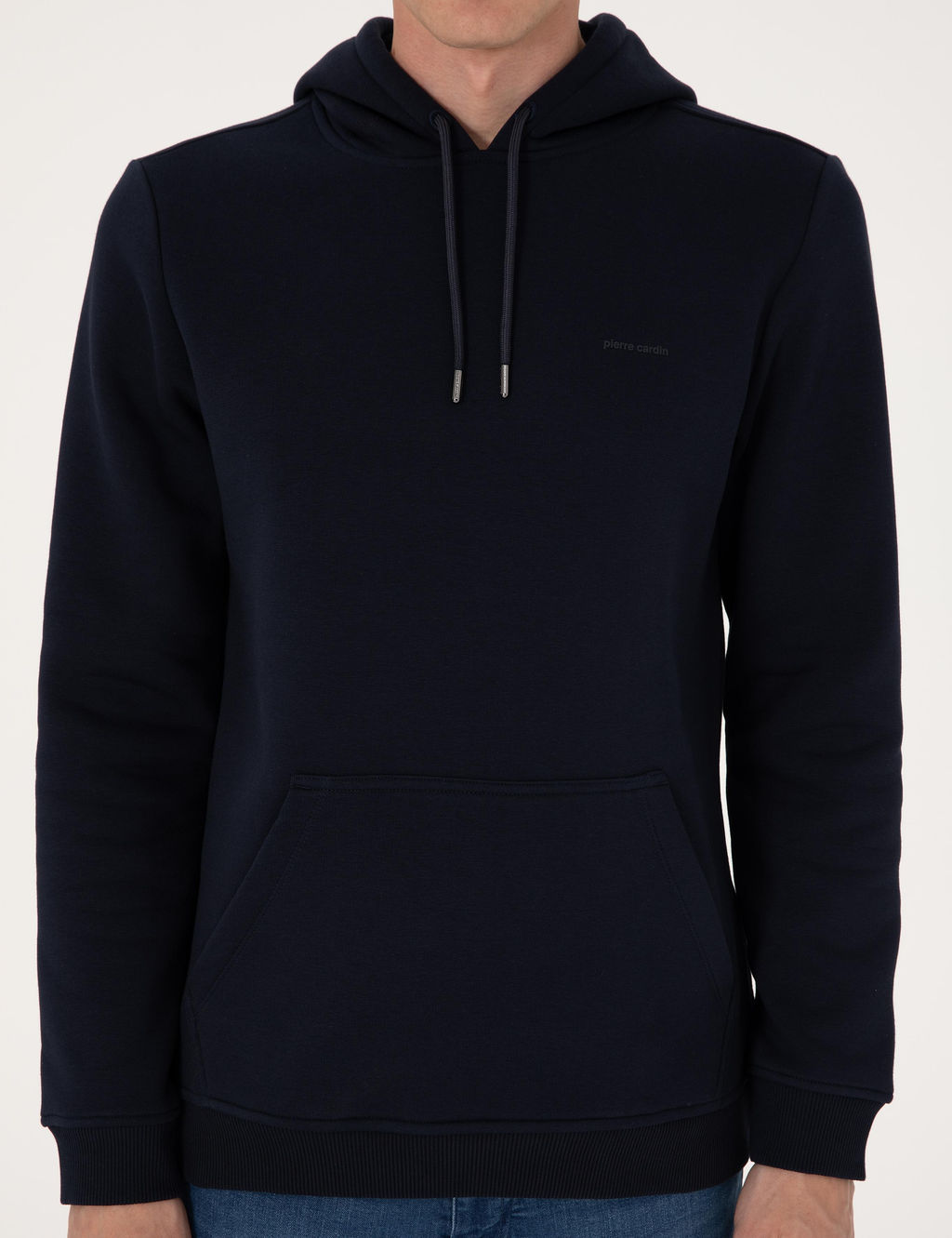Lacivert 2 _plik Regular Fit __i Polarl_ Kap__onlu Basic Sweatshirt - Pierre cardin фото 6