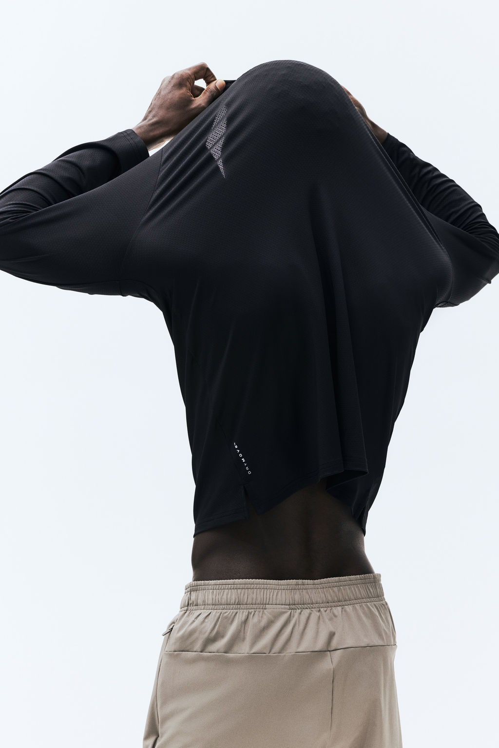 Camiseta de deporte de manga larga con DryMove - H&m фото 6