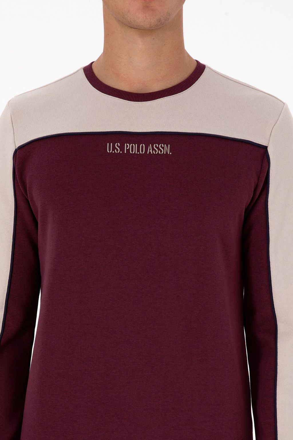 Erkek Bordo Sweatshirt Sepette S_rpriz _ndirim - U.s. polo assn фото 6