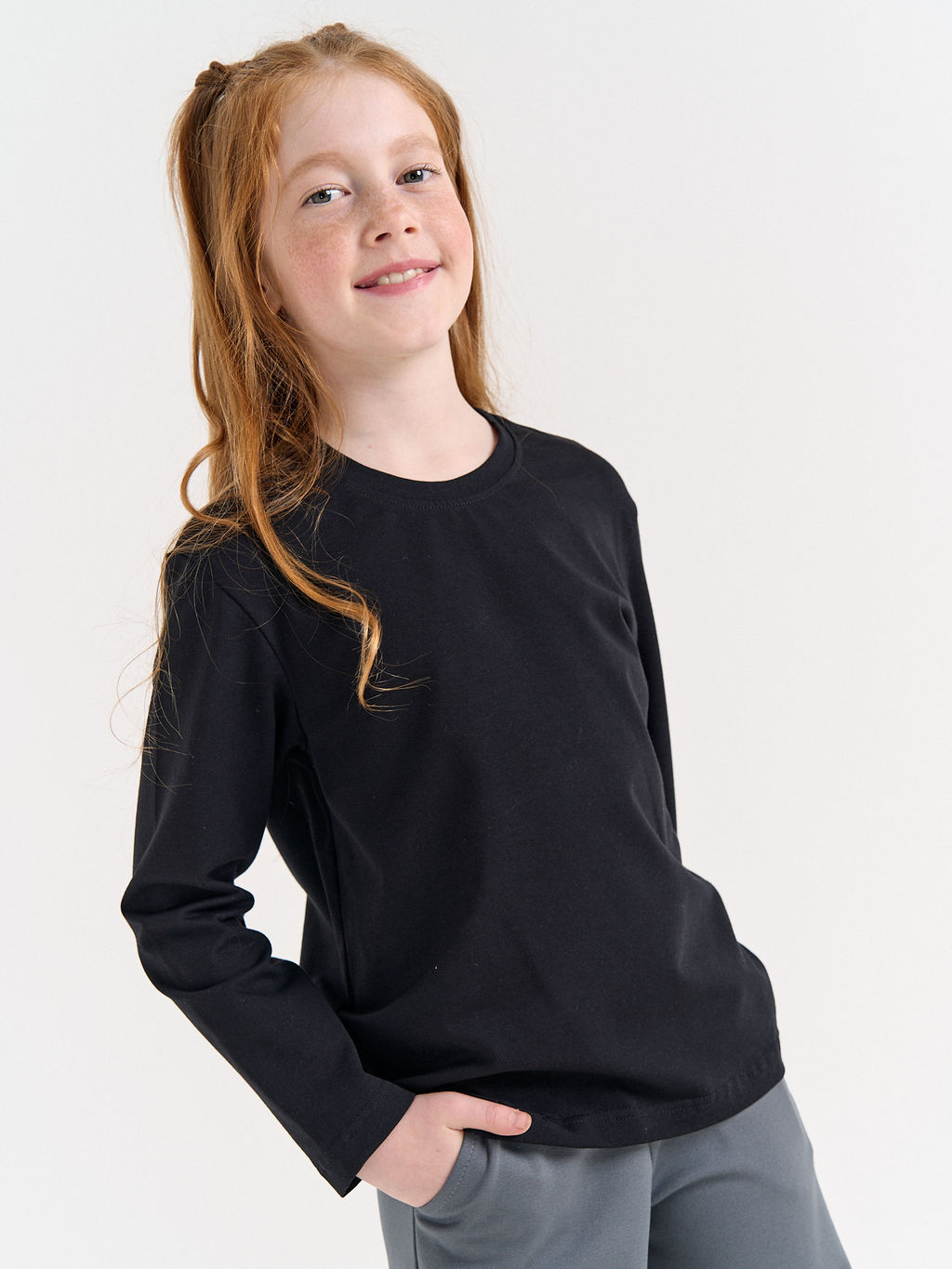 Лонгслив УГОЛЬ подростковый - Bungly фото 2