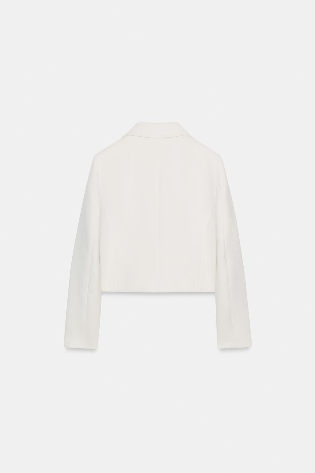 DOUBLE-BREASTED SHORT BLAZER - Zara фото 8