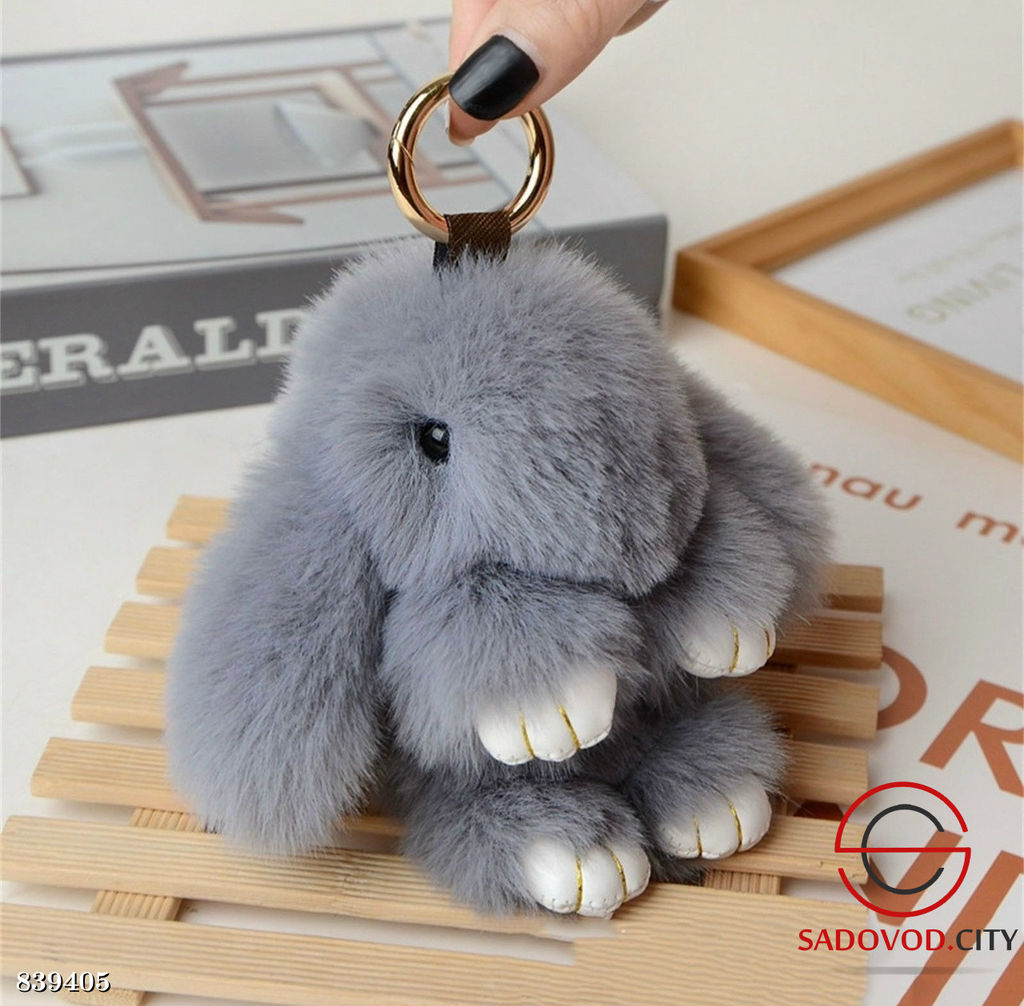 Плюшевая мягкая игрушка заяц