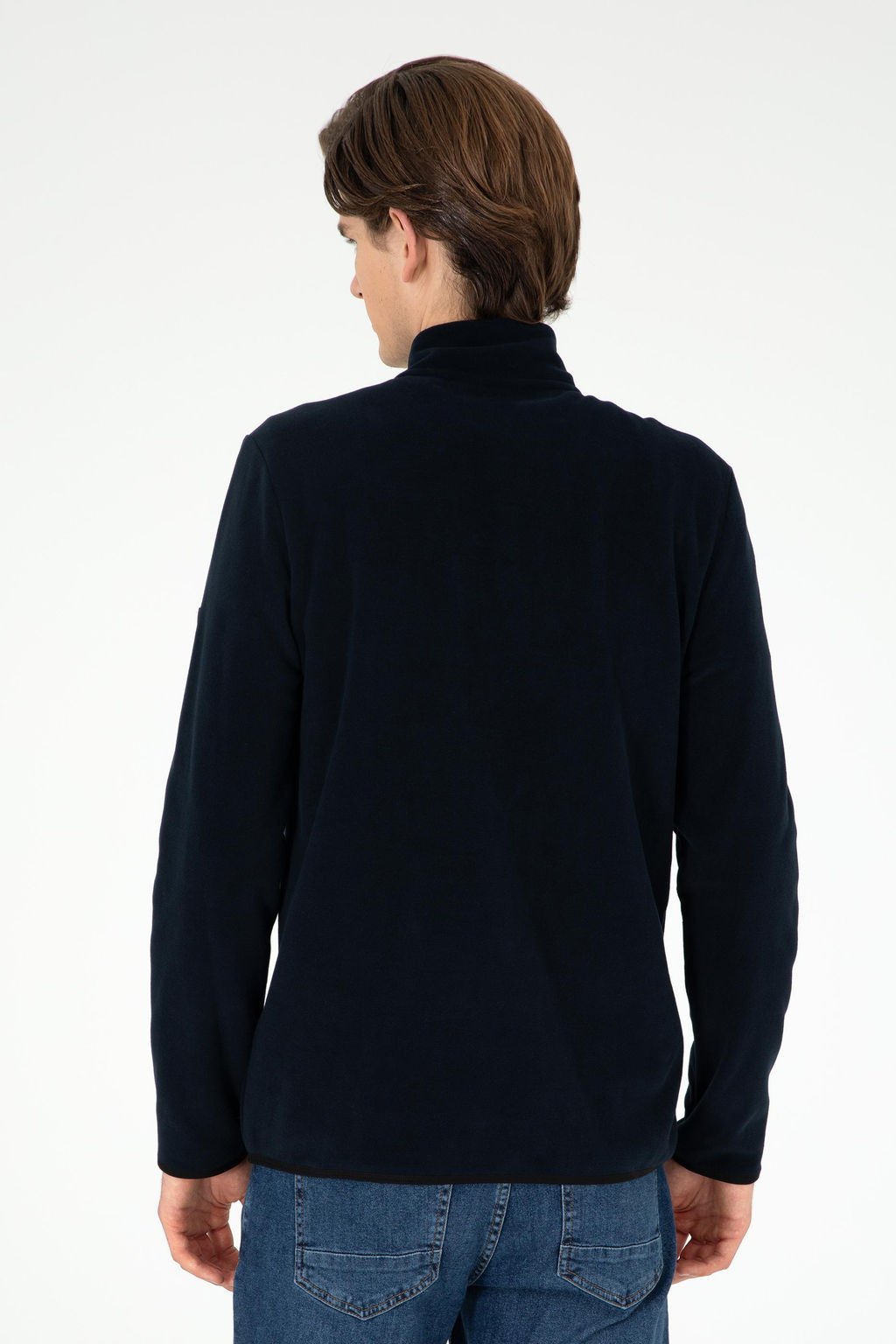 Мужской темно-синий базовый свитшот Неожиданная скидка в корзине - U.s. polo assn фото 5