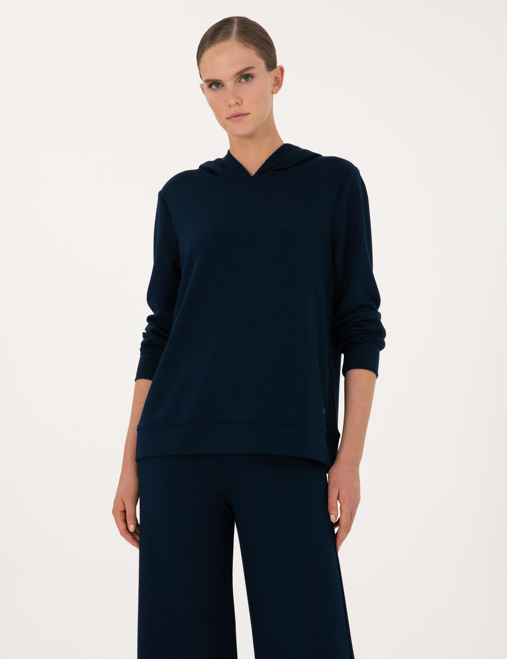 Lacivert Oversize Sweatshirt