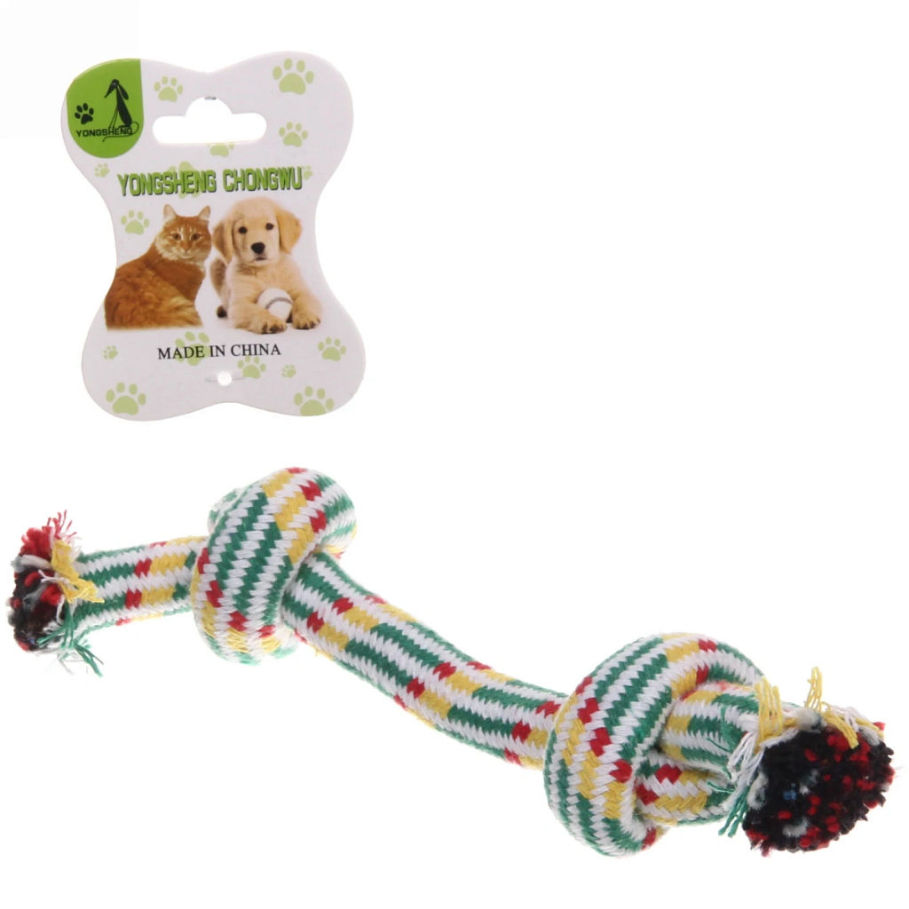 Цена за 6 шт. Игрушка - канат для собак "Любимый Бро", цвет как на фото, 25см (лейбл)