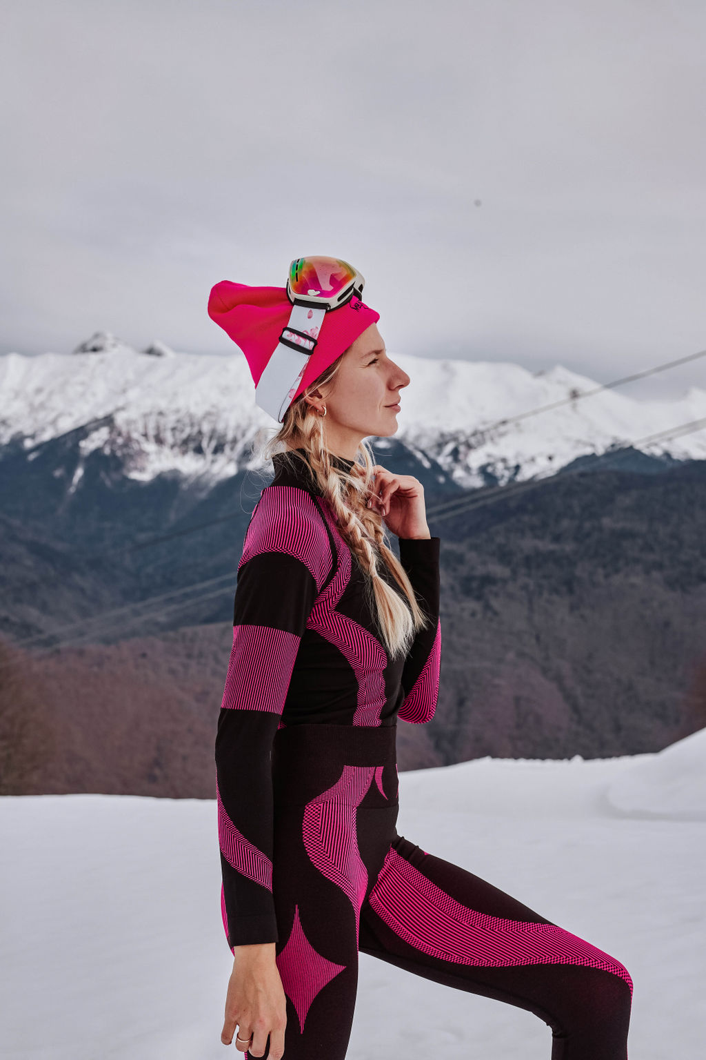 Термобелье Punch (Черный/Розовый)